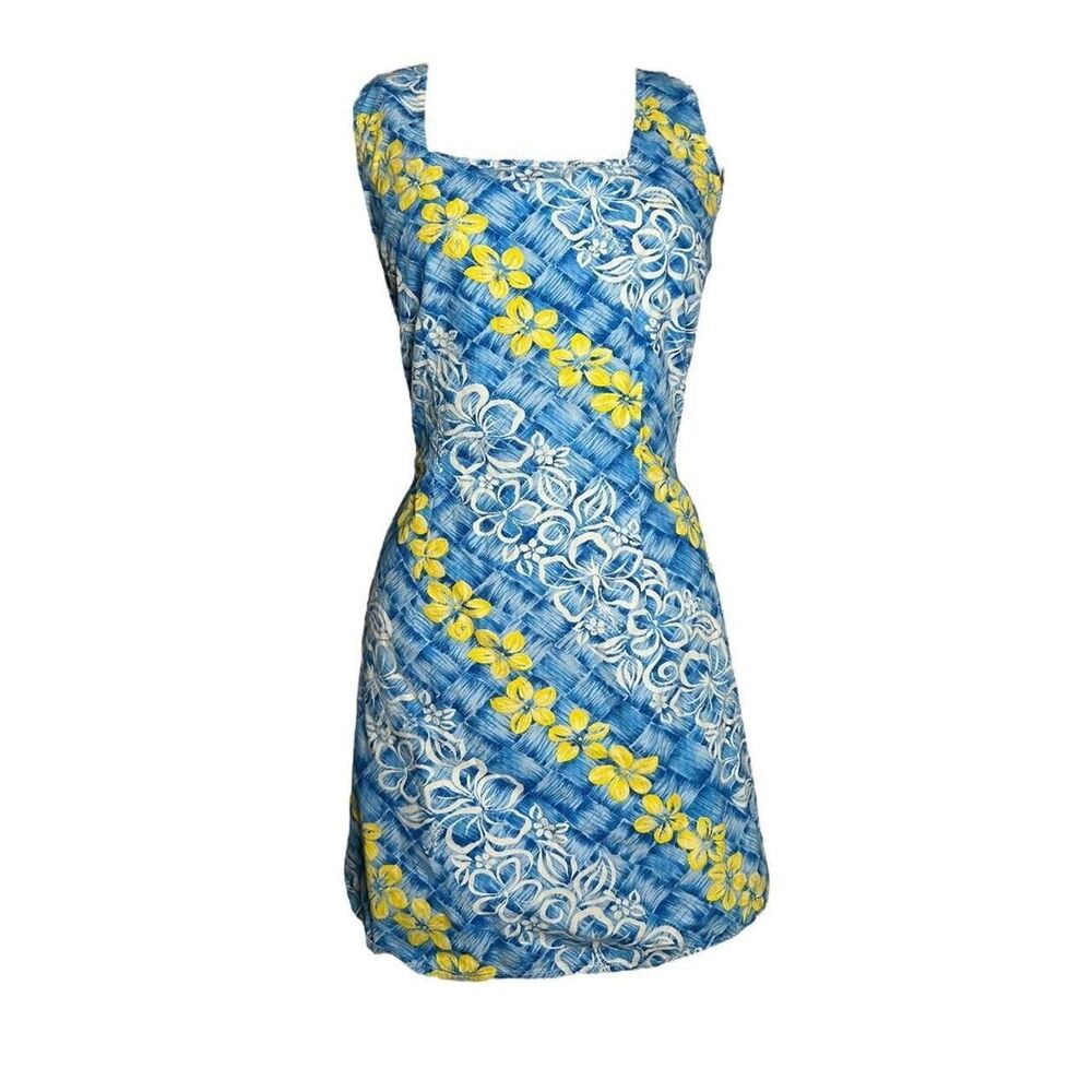 Sideout Women's Blue and Yellow Dress